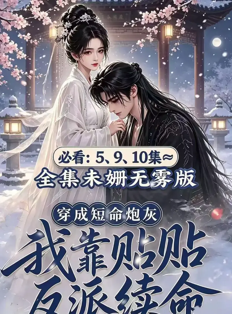 AI漫剧《穿成短命炮灰我靠贴贴反派续命》未删减高清全集免费看-穿书超甜爽剧穿成短命炮灰我靠贴贴反派续命无广告在线追剧-资源下载
